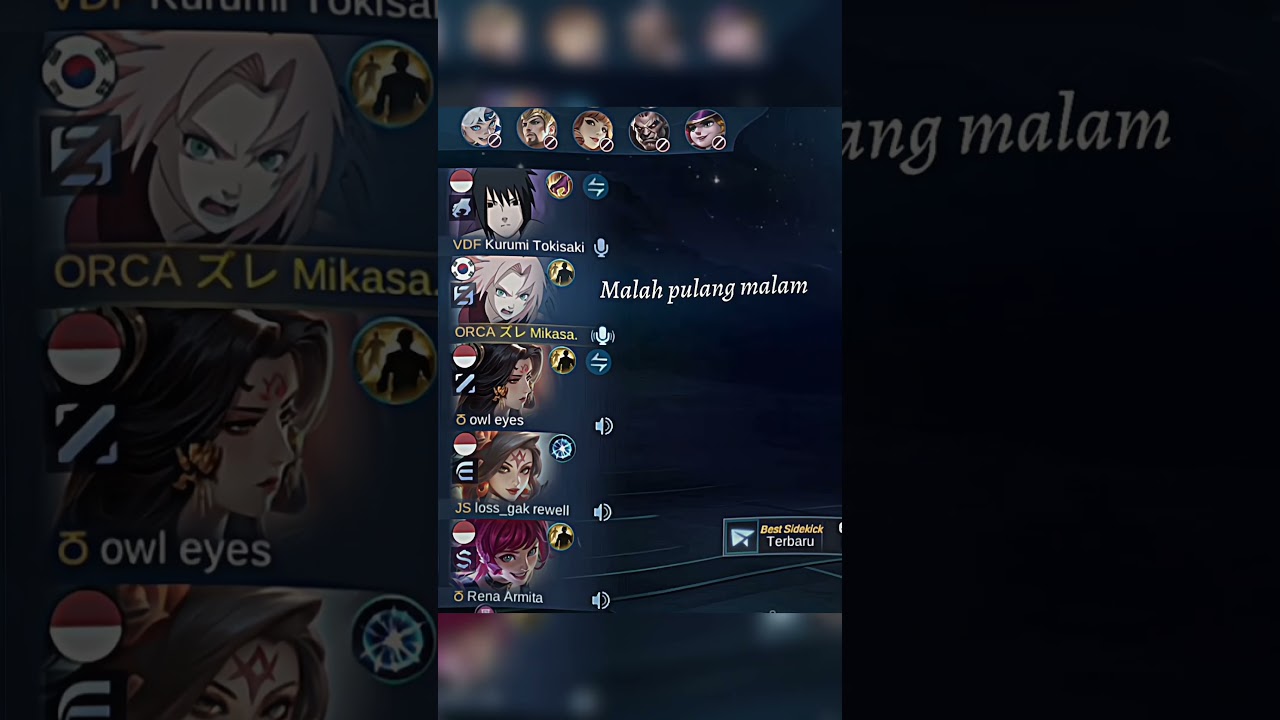 Trnyata ini alasan Sakura suka Sasuke😋 #coversong #fypシ #mobilelegends #mlbbcreatorcamp #coolvoice
