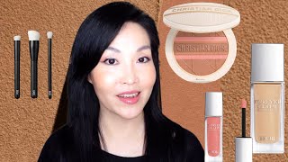 DIOR Forever Glow Star Filter, Glow Maximizer, Natural Bronze Glow, Rephr Brushes | Review & Demo