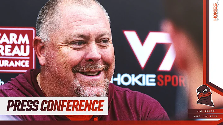 FB: J.C. Price fall camp press conference (Aug. 19...