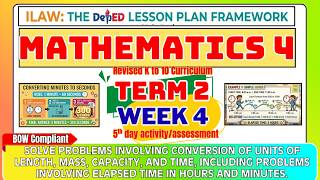 Math 4 Term 2 Week 4 Guide