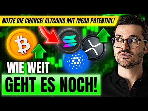 Krypto: ACHTUNG! Riesen-Chance bei Bitcoin, Solana und XRP! (So musst du JETZT handeln!)