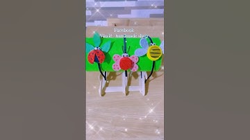 Làm Cài tóc bằng nắp chai #diy #stem #hoahandmade #taiche #handmade ￼