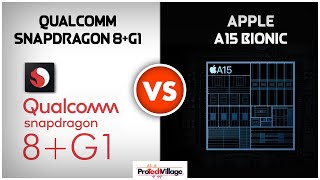 Snapdragon 8+ Gen 1 vs Apple A15 Bionic Chip ?| Apple A15 Bionic vs Snapdragon 8 Plus Gen 1 ?[HINDI]