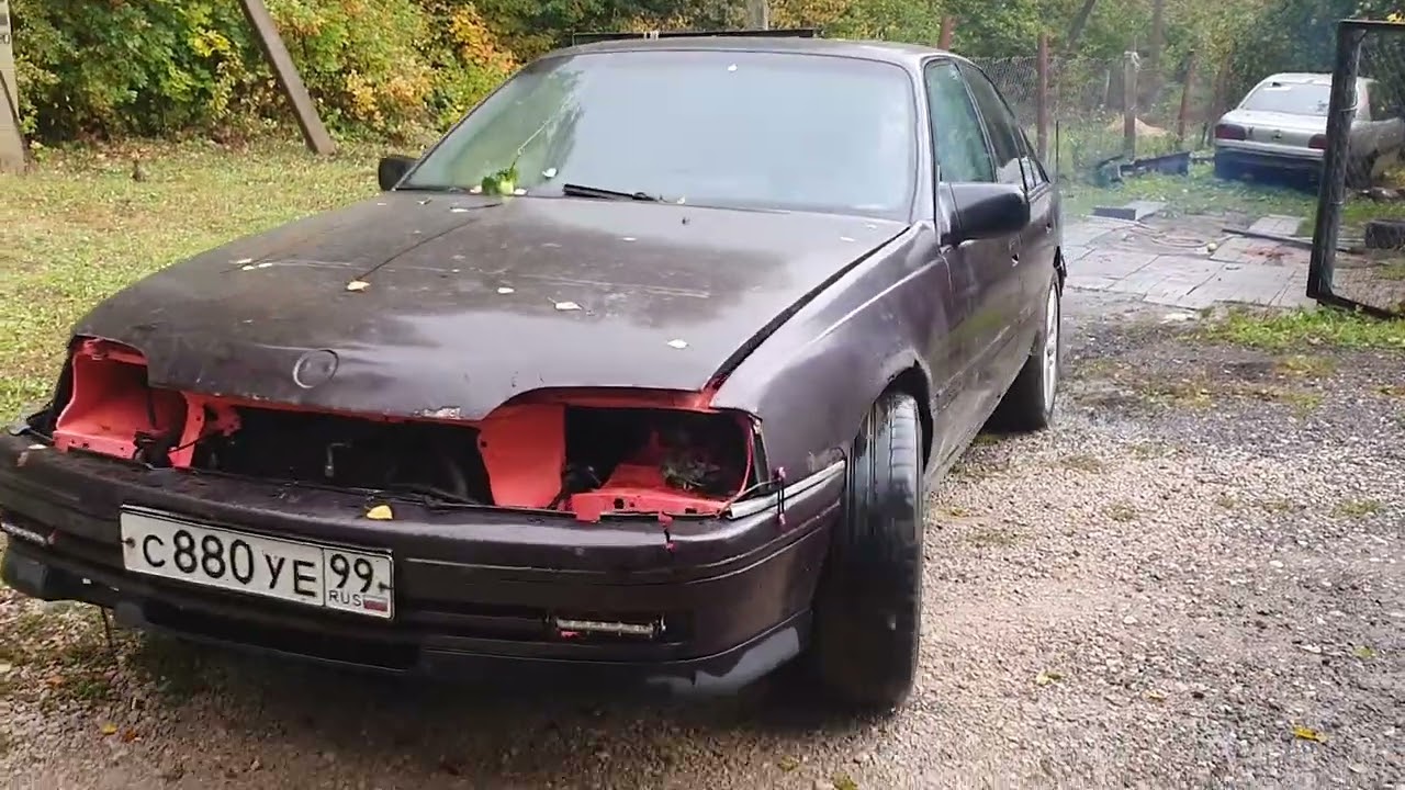 opel omega a x30xe turbo straight exhaust 2.5 inch 450 h.p. 2/2