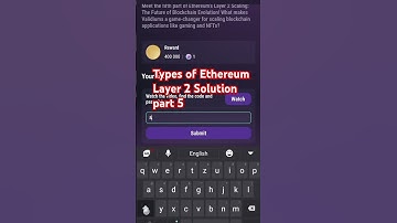 Types of Ethereum’s Layer 2 Solutions Part 5 tapswap today code #tapswap #tapswapcode #shorts #video
