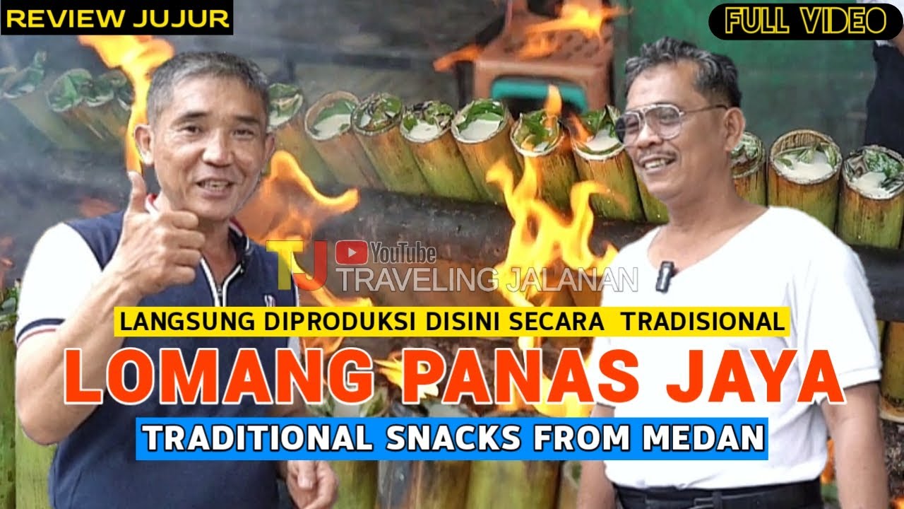 PROSES dan CARA PEMBUATAN LEMANG BAMBU || KULINER TRADISIONAL || LOMANG PANAS JAYA