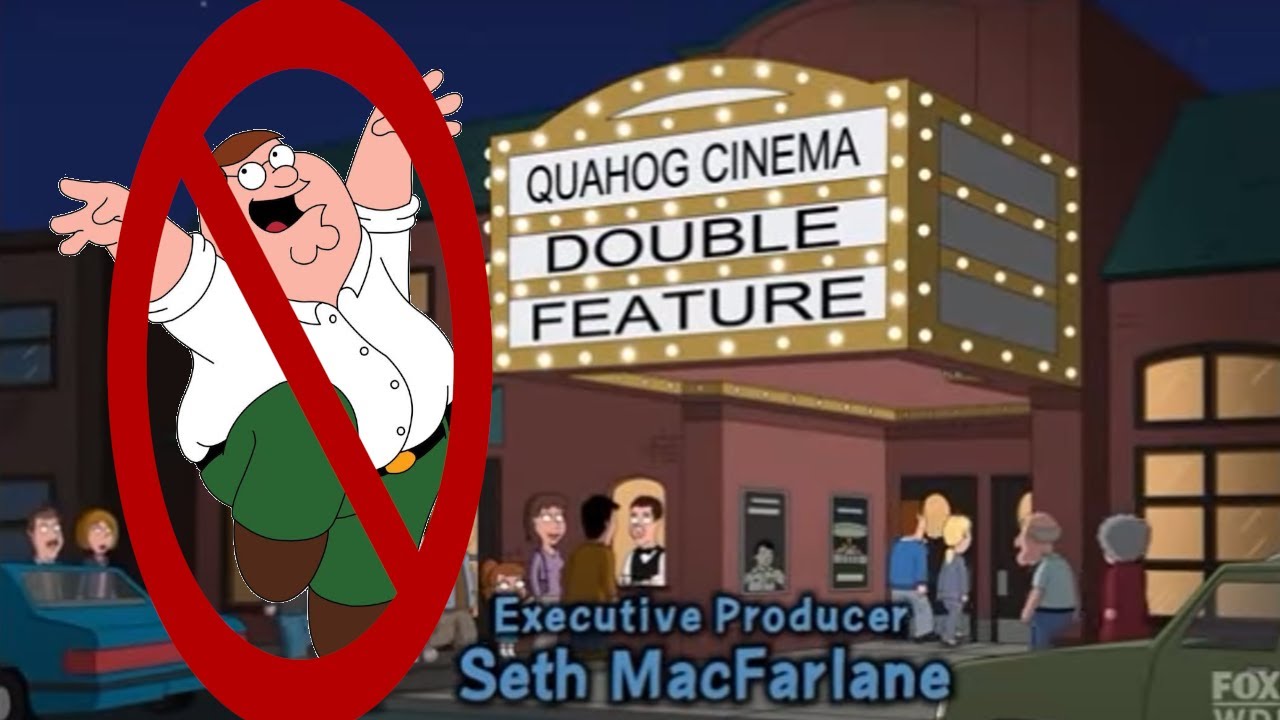 Family Guy Movie Logo's but peter is almost Silent
