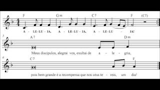 Vídeo de ALELUIA - MEUS DISCÍPULOS ALEGRAI-VOS