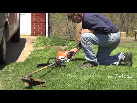 Stihl FS 90 R ,4-Mix ,After Using For A Year.