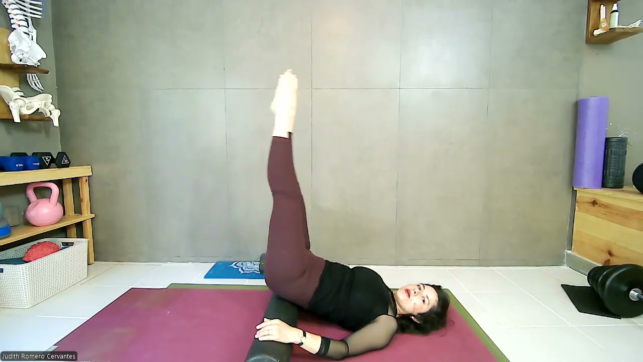 valerie avec roller et poids
