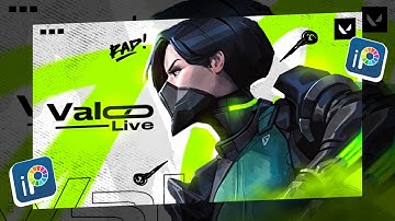 Make This Amezing Valorant Thumbnail On Ibis Paint X | Tutorial | Ibis Paint X | #25