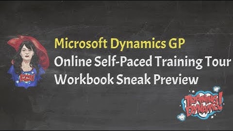Training Dynamo - Microsoft Dynamics GP Online Training and Workbooks