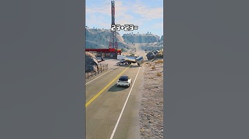 Realistic highway car crash #67