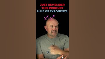 Just remember this product rule of exponents