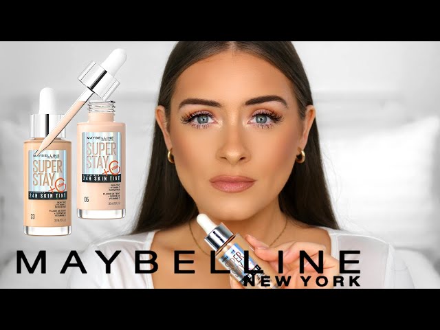 NEW MAYBELLINE SUPER STAY SKIN TINT FOUNDATION REVIEW 