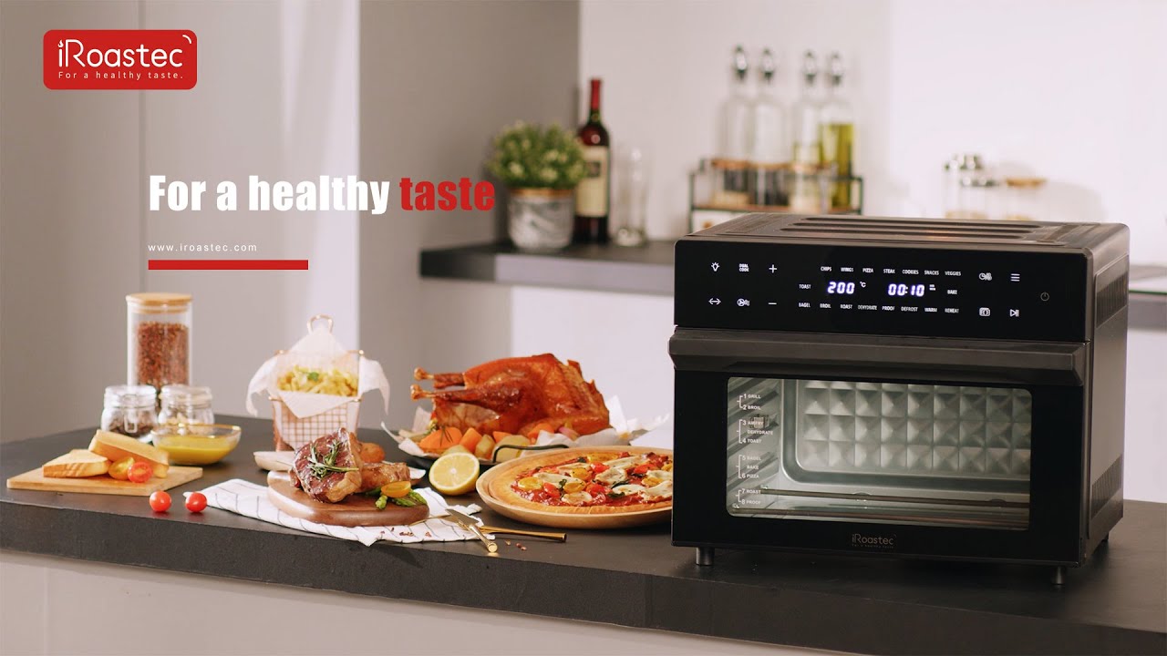 Innoteck 30L Air Fryer and Mini Oven With Rotisserie