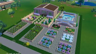 HEARTOPIA | OPEN SPACE GARDEN VILLA BUILD TUTORIAL