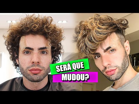 TRANSFORMAÇÃO DO CABELO CACHEADO | PENTEADO MASCULINO - thptnganamst.edu.vn