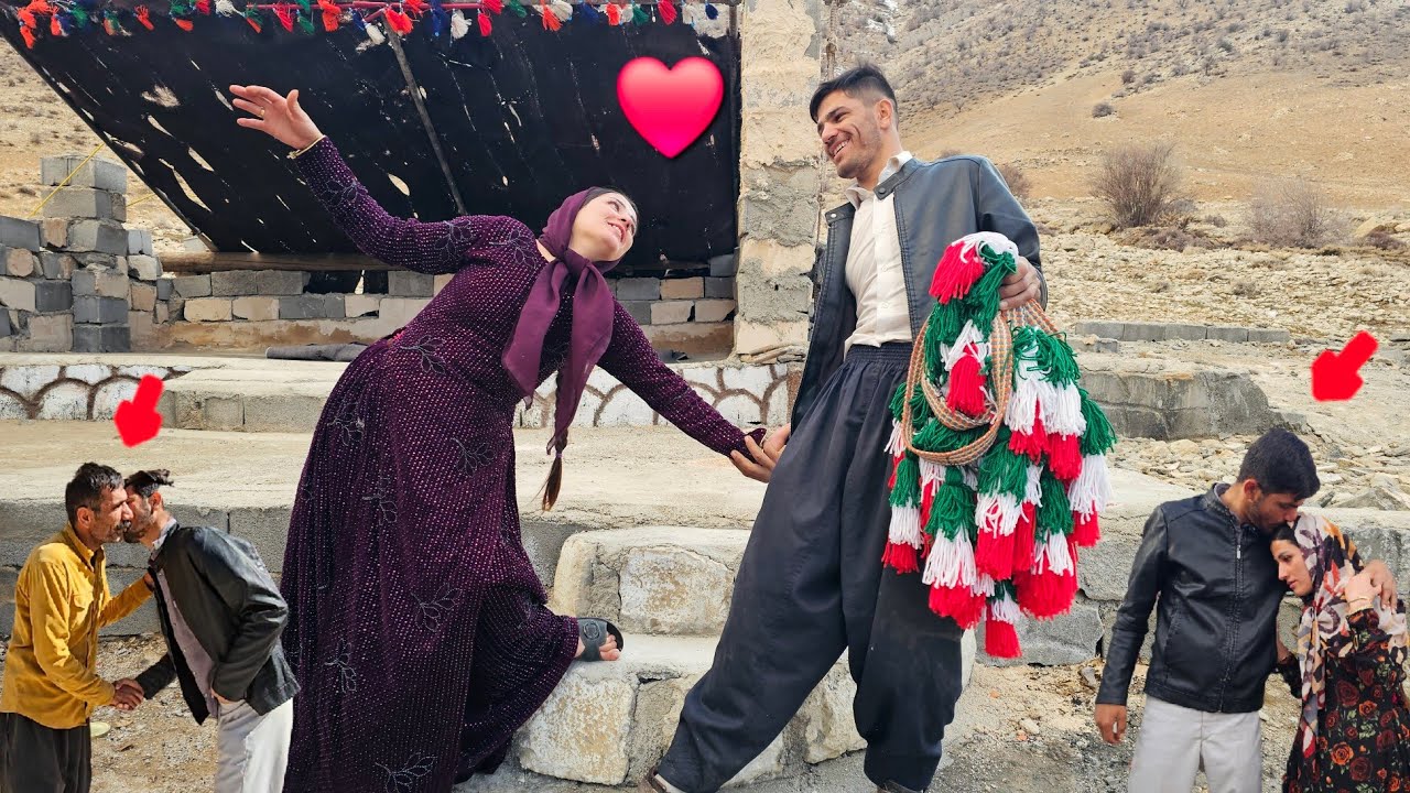 Snow and Kisses: The Eternal Story of Zolfa and Ramin in the Heart of the Mountains❤❤