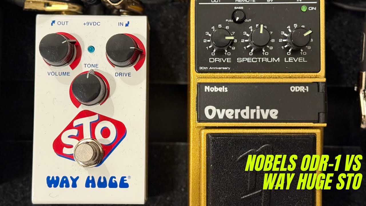 Way Huge Smalls STO Nobels ODR-1系 NOBELS ODR-1 vs WAY HUGE STO (Strymon Iridium) - YouTube