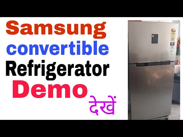 SAMSUNG FF 301 L 2S REFRIGERATOR DEMO | RT34C4522S8 ELGENT class=