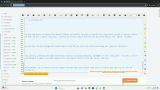 Extract tables from pdfs using camelot