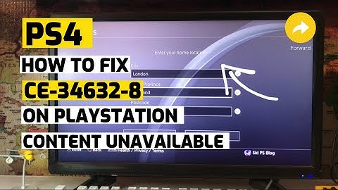 How to fix Ps4 Ce-34632-8 Content Unavailable Fixed New