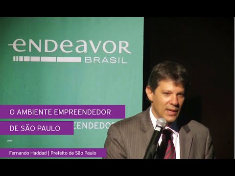 Haddad fala sobre o ambiente regulatório em São Paulo