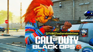 new CHUCKY SKIN is INTIMIDATING LOBBIES / BO6 SEASON 6 (CALL OF DUTY BLACK OPS 6) COD BO6 GAMEPLAY
