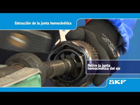SKF - Instalación de la nueva junta homocinética VKJA 5342 Renault Laguna