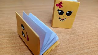 DIY MINI NOTEBOOKS ONE SHEET OF PAPER - DIY BACK TO SCHOOL | Paper Art And Craft  | Paper DIY