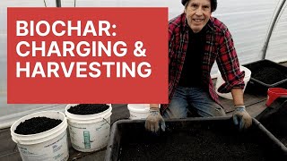Biochar Charging & Harvesting It