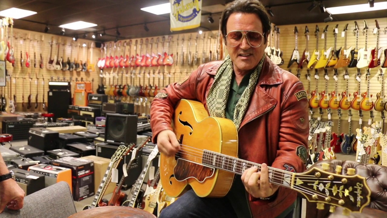 Sylvester Stallone buys his brother Frank a very special gift here at Norman's Rare Guitars