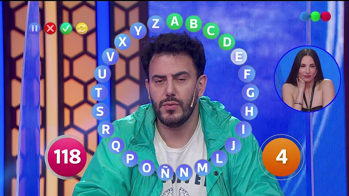 Magui Bravi vs Martin Garabal al rosco (15/10/2023) - PASAPALABRA ESPECIAL FAMOSOS