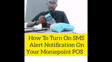 How To Turn ON SMS Notification Alert ON Your Pos