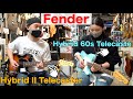 新旧 Fender「Hybrid  Telecaster」で遊ぼう！！
