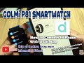 P81 Smartwatch How To Connect To Phone With Dafit App On Android 