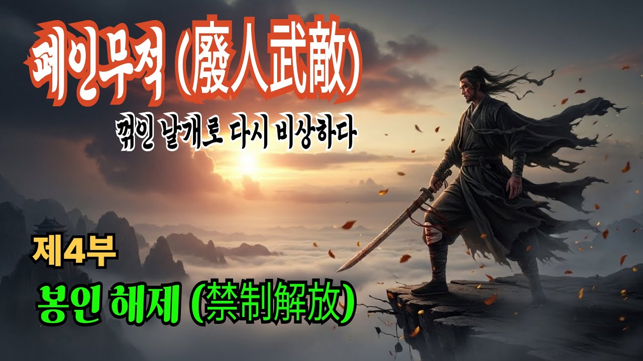 [폐인무적(廢人武敵)] 제4부: 봉인 해제 (금제해방 禁制解放) / 오디오북/ 무협소설/ 무협