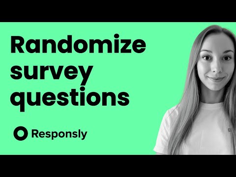 Randomize Question Order