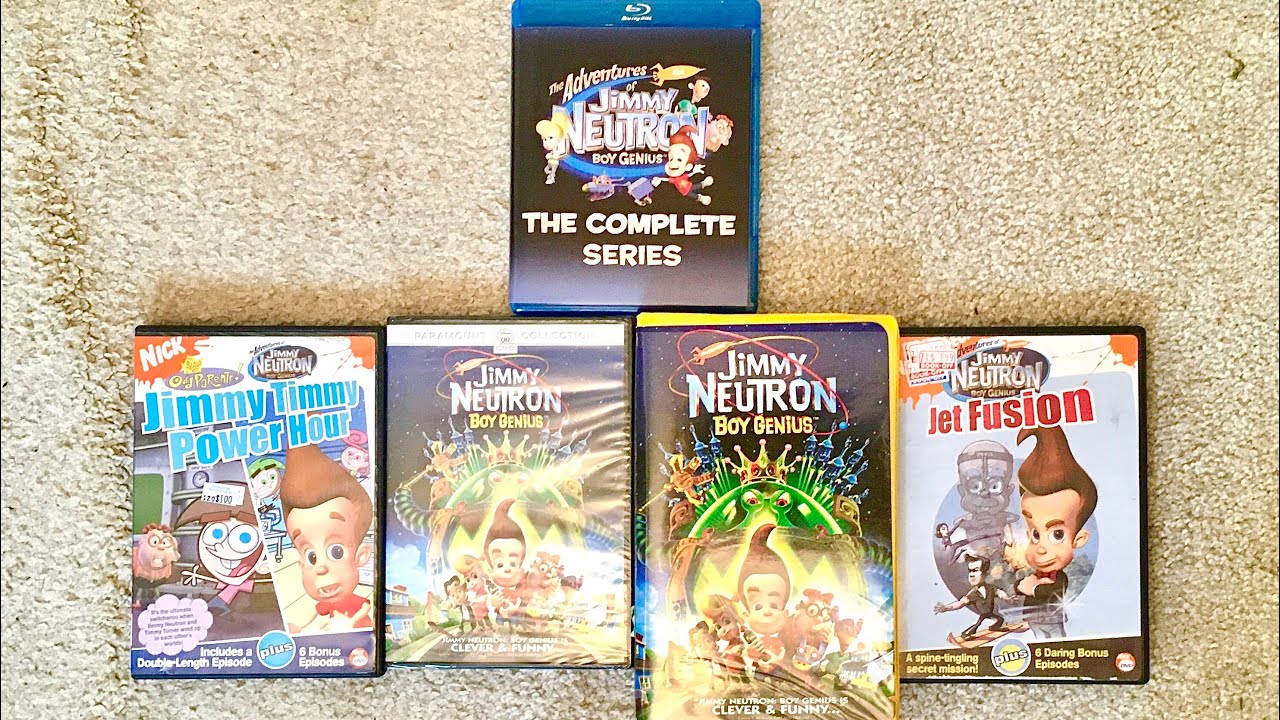 My Entire Jimmy Neutron Collection! (TV Show & Movie!) (HD)
