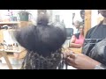 How to do Single braid On Natural Hair