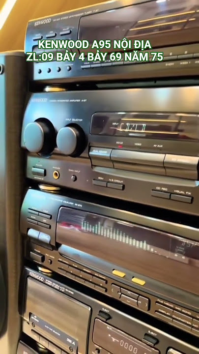 Super Kenwood a95 heirs audio pro from jpan #sony #bose #pioneer #speaker #audiophile #amthanhbai