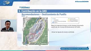 Monitoreo de Deslizamientos Activos en el Valle de Vítor: Una herramienta para Contribuir en la GRD