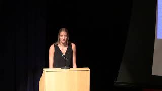 College Signing Ceremony 2024 Guest Speaker Abby Kanakry