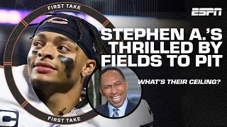 A BEAUTIFUL DAY ☀️ Justin Fields is the FUTURE of the Steelers! - Stephen A. Smith | First Take