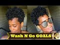 Super DEFINED Wash N Go on Type 4 Tapered Natural Hair - #1 | MissKenK