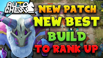 This is the BEST BUILD to rank up on the NEW PATCH!  | Knights are BACK | Auto Chess Mobile