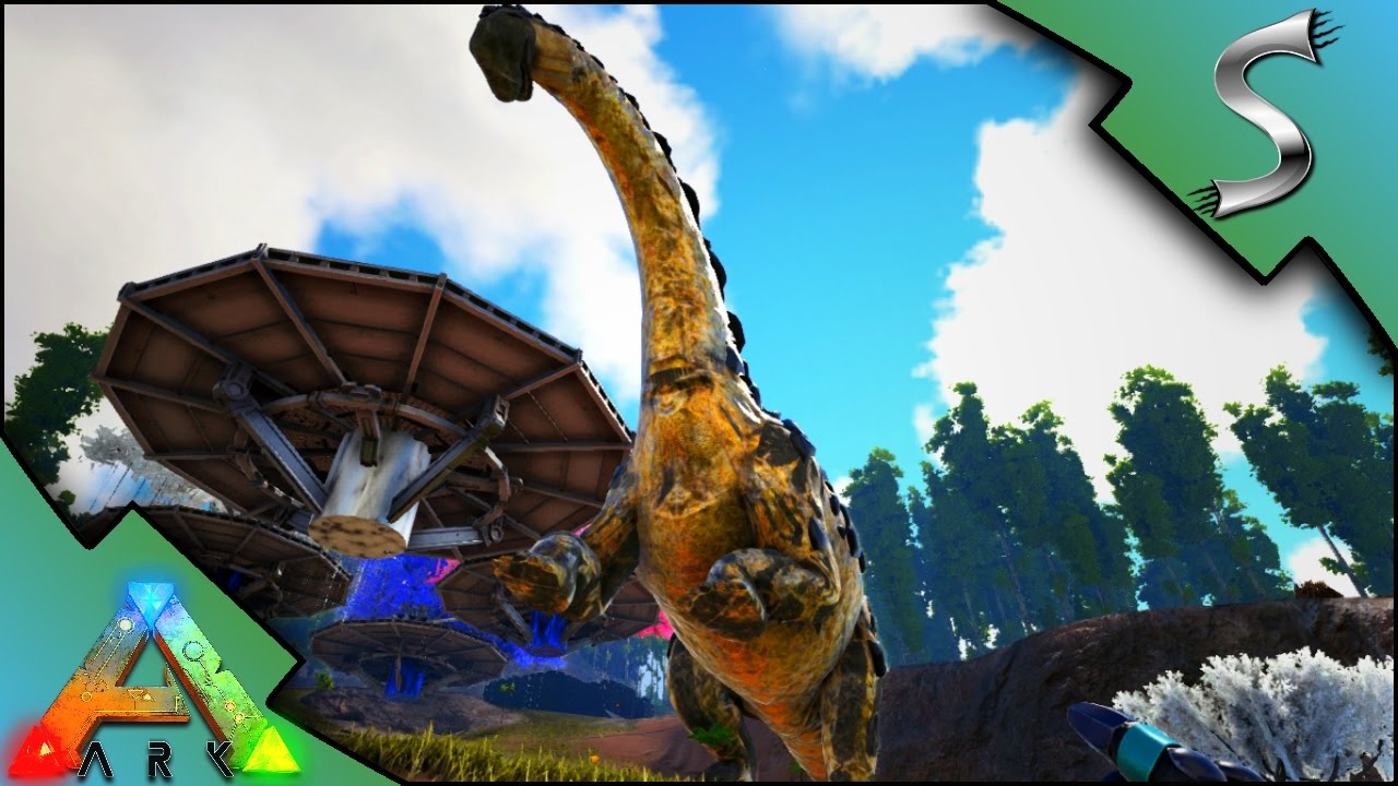 Earth Boss Battle Erde Riese Tame Modded Ark Dino Overhaul X E6 Youtube