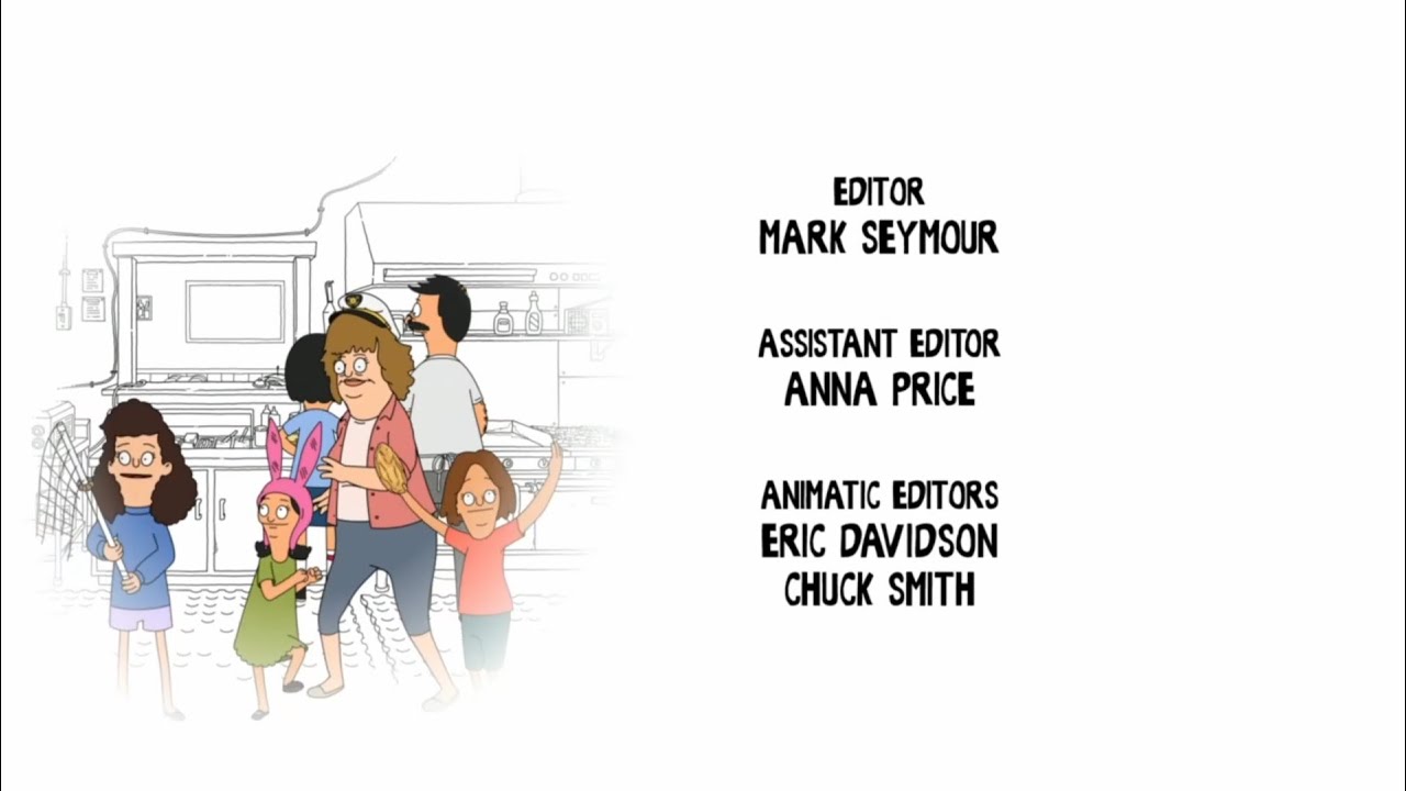 Bob's Burgers "Three Girls and a Little Wharfy" End Credits Song