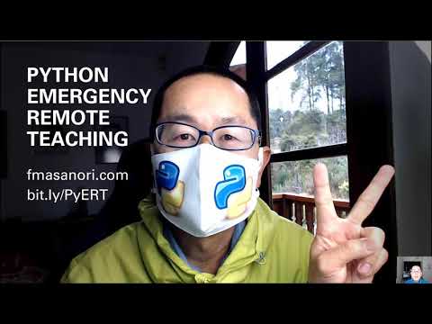 Ensino de Python durante a pandemia Covid-19